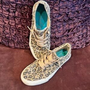 Blowfish Leopard Print Sneakers
